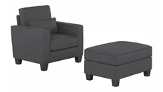 Accent Chairs Bush Furniture Accent Chair with Ottoman Set