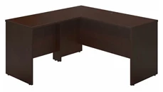 L Shaped Desk Shells Bush Furniture 60in W x 24in D Desk Shell with 36in W Return
