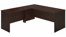 L Shaped Desk Shells Bush Furniture 72in W x 30in D Desk Shell with 48in W Return