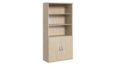 Standard Bookcases Bush Furniture 5 Shelf Bookcase with Doors