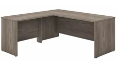 L Shaped Desk Shells Bush Furniture 72in W x 30in D L-Shaped Desk with 42in W Return