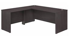 L Shaped Desk Shells Bush Furniture 72in W x 30in D L-Shaped Desk with 42in W Return