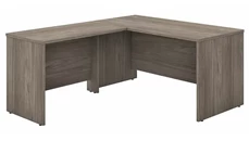 L Shaped Desk Shells Bush Furniture 60in W x 30in D L-Shaped Desk with 42in W Return