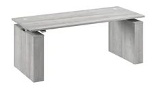 Standing Desks - Electronically Adjustable Bush Furniture 72in W Electric Height Adjustable Standing Desk