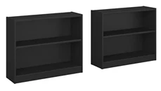 Low Bookcases Bush Furniture 2 Shelf Bookcase - Set of 2