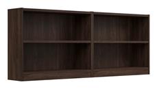 Low Bookcases Bush Furniture Small 2 Shelf Bookcase - Set of 2