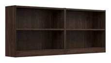 Low Bookcases Bush Furniture Small 2 Shelf Bookcase - Set of 2