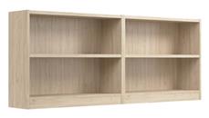 Low Bookcases Bush Furniture Small 2 Shelf Bookcase - Set of 2