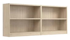 Low Bookcases Bush Furniture Small 2 Shelf Bookcase - Set of 2