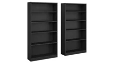 Standard Bookcases Bush Furniture 5 Shelf Bookcase - Set of 2