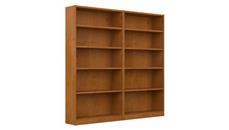 Standard Bookcases Bush Furniture 5 Shelf Bookcase - Set of 2