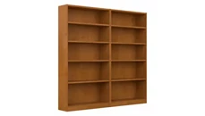Standard Bookcases Bush Furniture 5 Shelf Bookcase - Set of 2