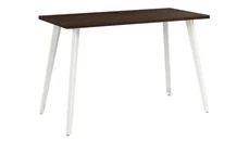 Writing Desks Bush Furniture 48in W x 24in D Computer Desk with Splayed Metal Legs