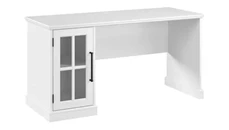Stand-Alone Single Pedestal Desks Bush Furniture 60in W Computer Desk with Storage Cabinet