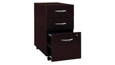 Mobile File Cabinets Bush Furniture 3 Drawer Mobile Vertical File - Fully Assembled