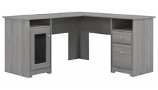 L Shaped Double Pedestal Desks Bush Furniture 60" W L-Shaped Desk
