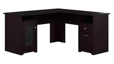 L Shaped Double Pedestal Desks Bush Furniture 60in W L-Shaped Desk
