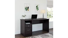 Stand-Alone Single Pedestal Desks Bush Furniture 60" W Computer Desk with Drawers