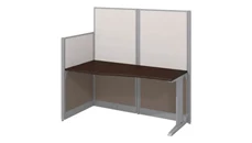 Cubicles Bush Furniture 65in W x 33in D Straight Cubicle Desk