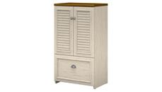 Tall Storage Cabinets Bush Furniture 2 Door Storage Cabinet with File Drawer