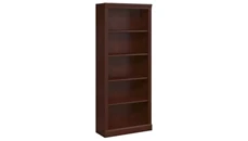 Standard Bookcases Bush Furniture Tall 5 Shelf Bookcase
