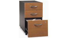 Mobile File Cabinets Bush Furniture 3 Drawer Mobile Vertical File - Fully Assembled