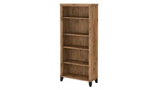 Standard Bookcases Bush Furniture Tall 5 Shelf Bookcase