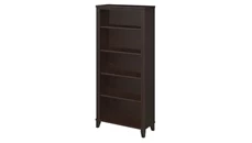 Standard Bookcases Bush Furniture 5 Shelf Bookcase