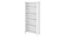 Standard Bookcases Bush Furniture Tall 5 Shelf Bookcase