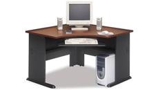 Corner Desks Bush Furniture Modular Corner Desk with Keyboard Tray