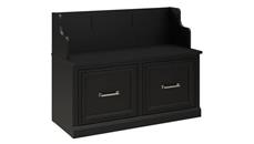 Benches Bush Furniture 40in W Entryway Bench with Doors