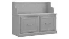 Benches Bush Furniture 40in W Entryway Bench with Doors