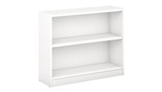 Low Bookcases Bush Furniture 2 Shelf Bookcase