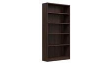 Standard Bookcases Bush Furniture Tall 5 Shelf Bookcase