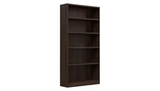 Standard Bookcases Bush Furniture Tall 5 Shelf Bookcase