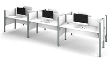Benching Bestar Six Person Workstation