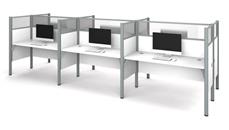 Cubicles Bestar Six Person Telemarketing Workstation