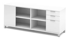Combo Credenzas Bestar Credenza with Three Drawers