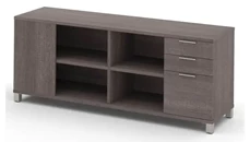 Combo Credenzas Bestar Credenza with Three Drawers
