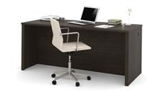 Stand-Alone Desk Shells Bestar 72in W Executive Desk Shell