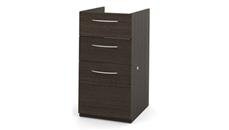 Vertical File Cabinets Bestar 16in W 3 Drawer Vertical File Pedestal
