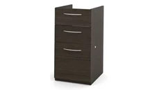 Vertical File Cabinets Bestar 16in W 3 Drawer Vertical File Pedestal