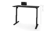 Standing Desks - Electronically Adjustable Bestar 30in x 60in Electric Height Adjustable Table