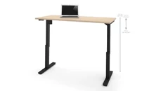 Standing Desks - Electronically Adjustable Bestar 30in x 60in Electric Height Adjustable Table