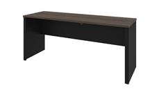 Stand-Alone Desk Shells Bestar 72in W Narrow Credenza Shell