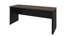 Stand-Alone Desk Shells Bestar 72in W Narrow Credenza Shell