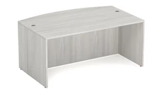 Stand-Alone Desk Shells Office Source Furniture 66in Bow Front Desk Shell