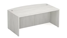 Stand-Alone Desk Shells Office Source Furniture 71in Bow Front Desk Shell