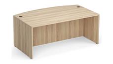 Stand-Alone Desk Shells Office Source Furniture 71in Bow Front Desk Shell