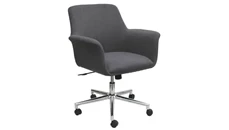 Conference Room Chairs Office Source Furniture Mid Back Swivel Chair with Chrome Base